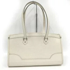 LOUIS VUITTON Madeleine Shoulder Bag Ivoire Ivory White